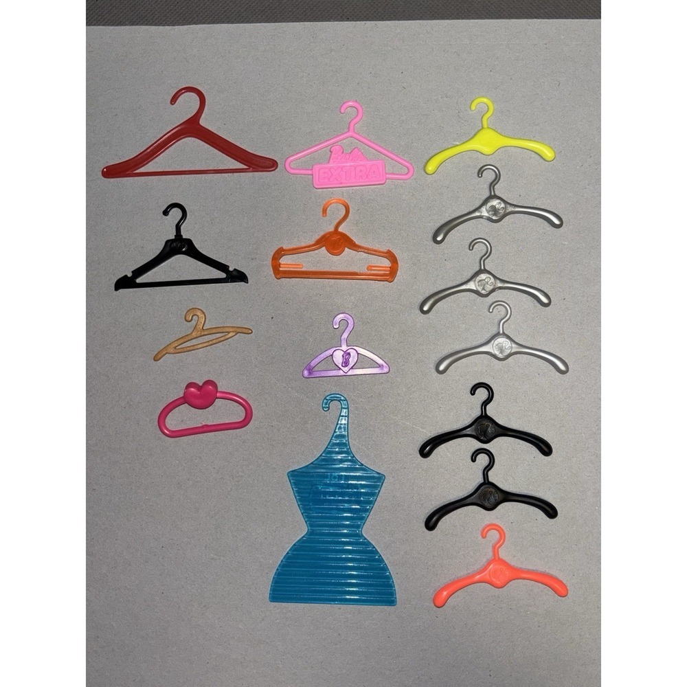Barbie Hangers Lot Vintage Barbie Dreamhouse Hangers